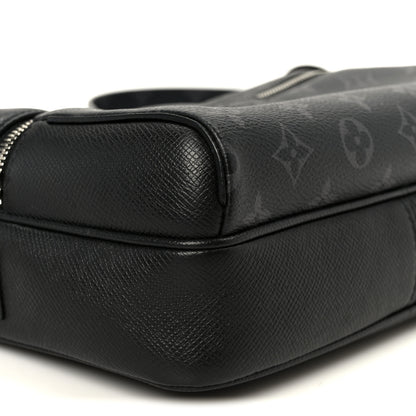 Louis Vuitton Taiga Monogram Eclipse Outdoor Messenger Black Black 9 of 10