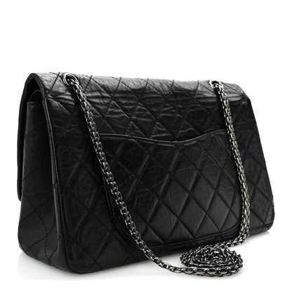Chanel Aged Calfskin Quilted 2.55 Reissue 227 Flap Black 3 of 10