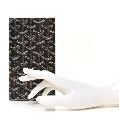 Goyard Goyardine Saint Roch Wallet Black Gold 2 of 6