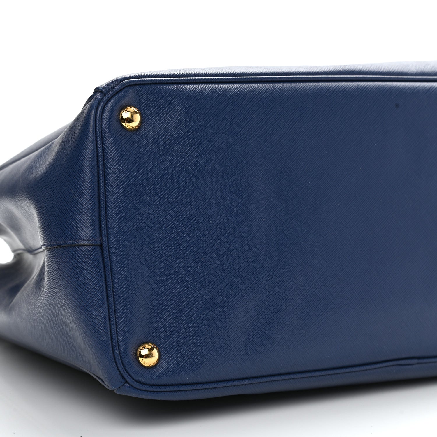 Prada Saffiano Lux Extra Large Galleria Double Zip Tote Bluette 9 of 10