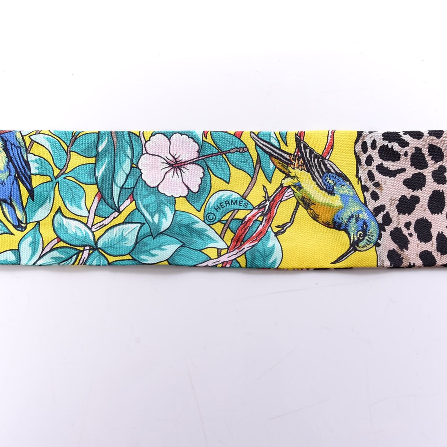 Silk Jungle Love Love Twilly Jaune Vif Canard