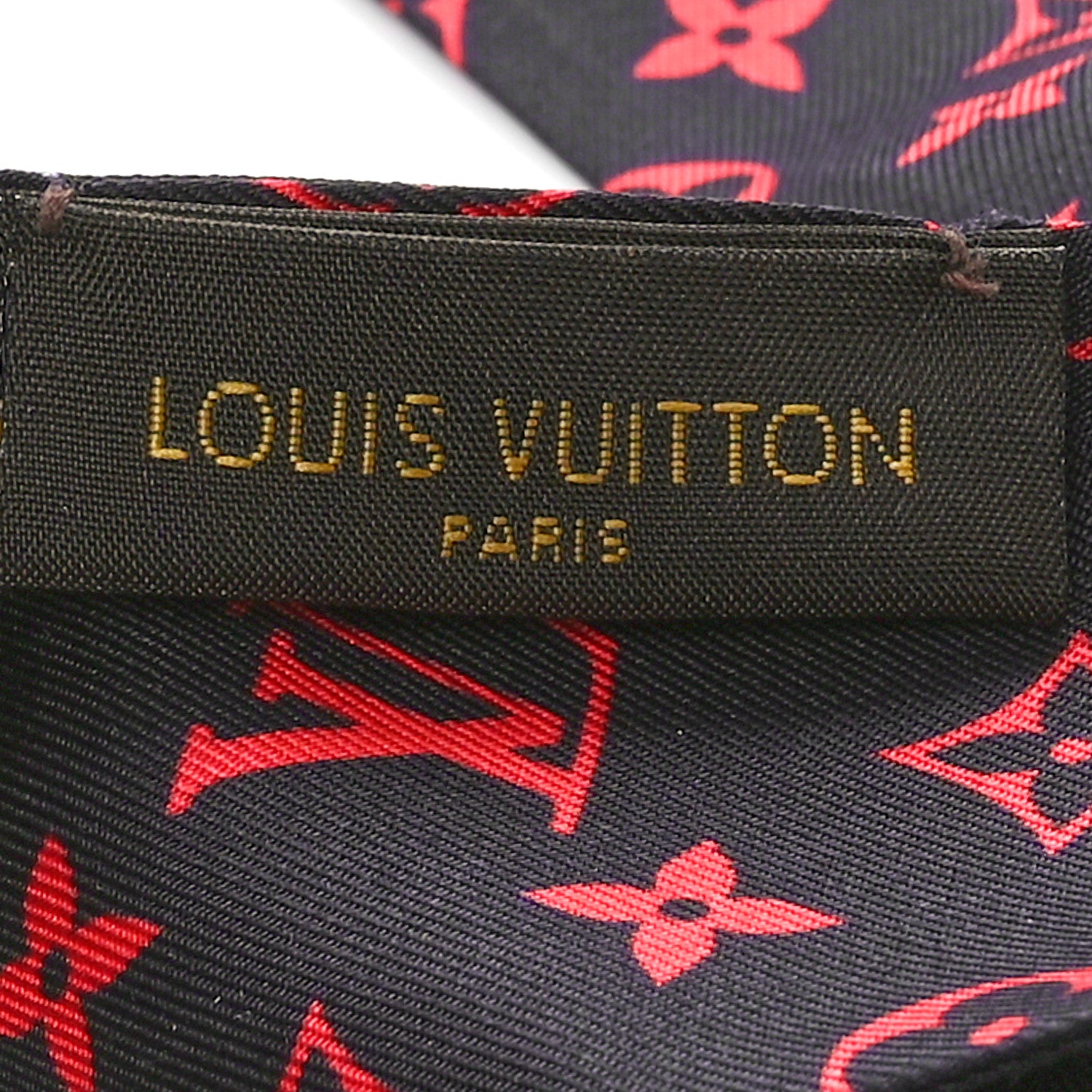 Louis Vuitton Silk Monogram Tribute To Alma BB Bandeau Black 3 of 4