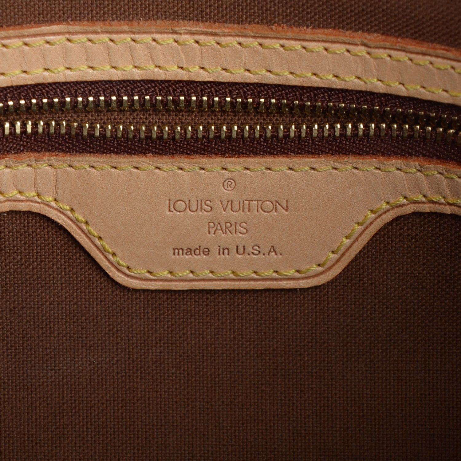 Louis Vuitton Monogram Cabas Piano 6 of 9