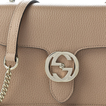Gucci Dollar Calfskin Small Interlocking G Shoulder Bag Camelia 10 of 10