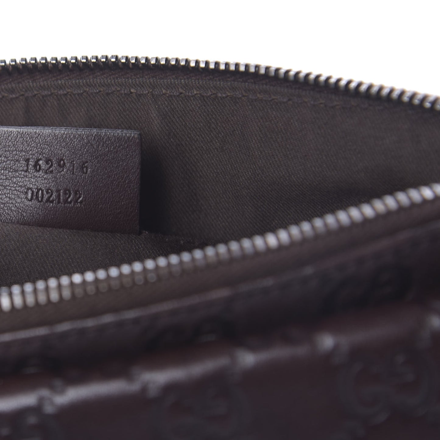 Guccissima Waist Belt Bag Dark Brown