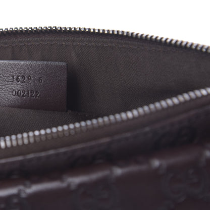 Gucci Guccissima Waist Belt Bag Dark Brown 9 of 10