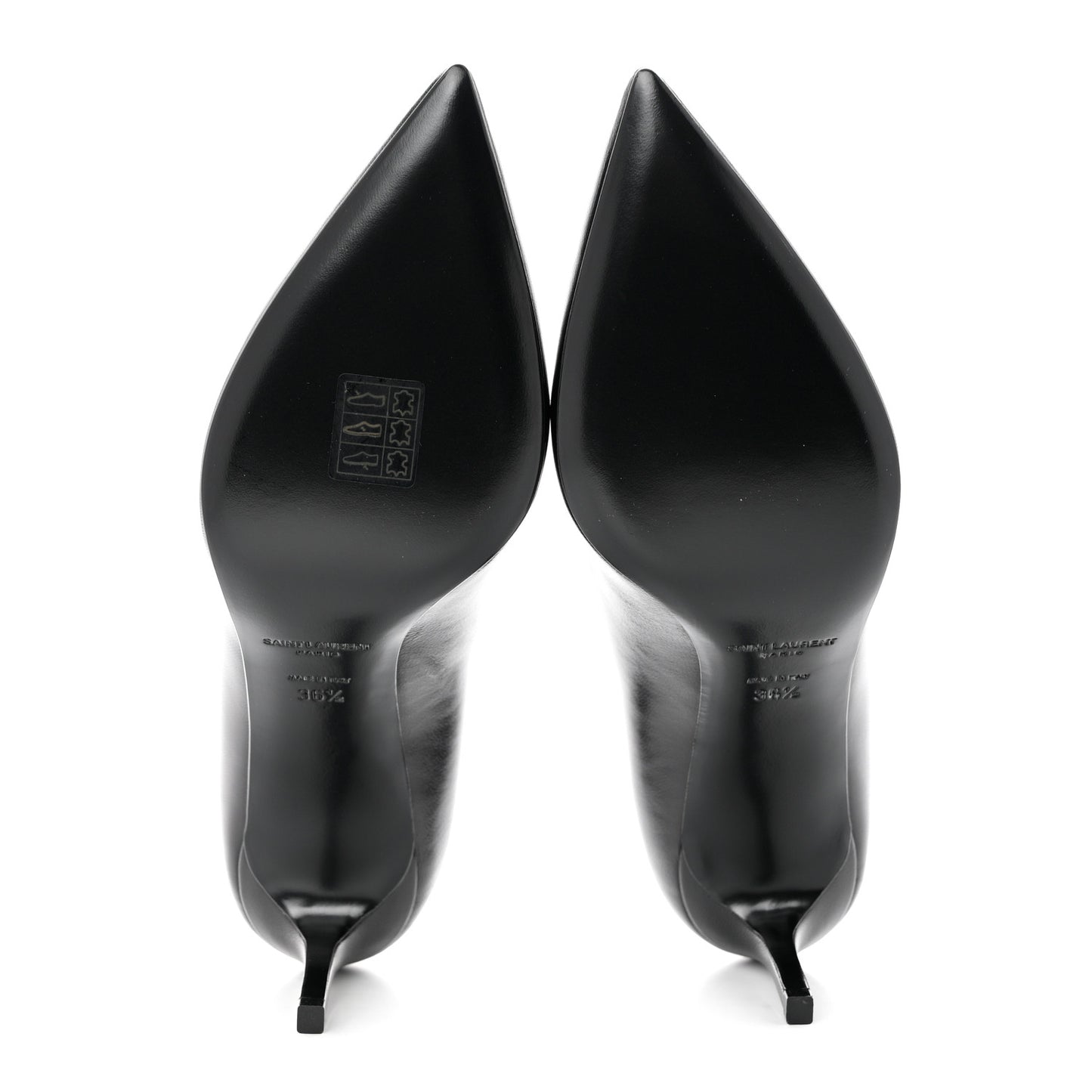 Calfskin Anja 85 Pumps 36.5 Black