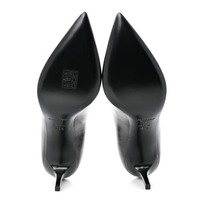 Saint Laurent Calfskin Anja 85 Pumps 36.5 Black 5 of 9
