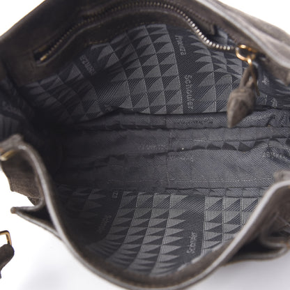 Proenza Schouler Suede PS1 Mini Pouch Messenger Bag Pepe 4 of 9