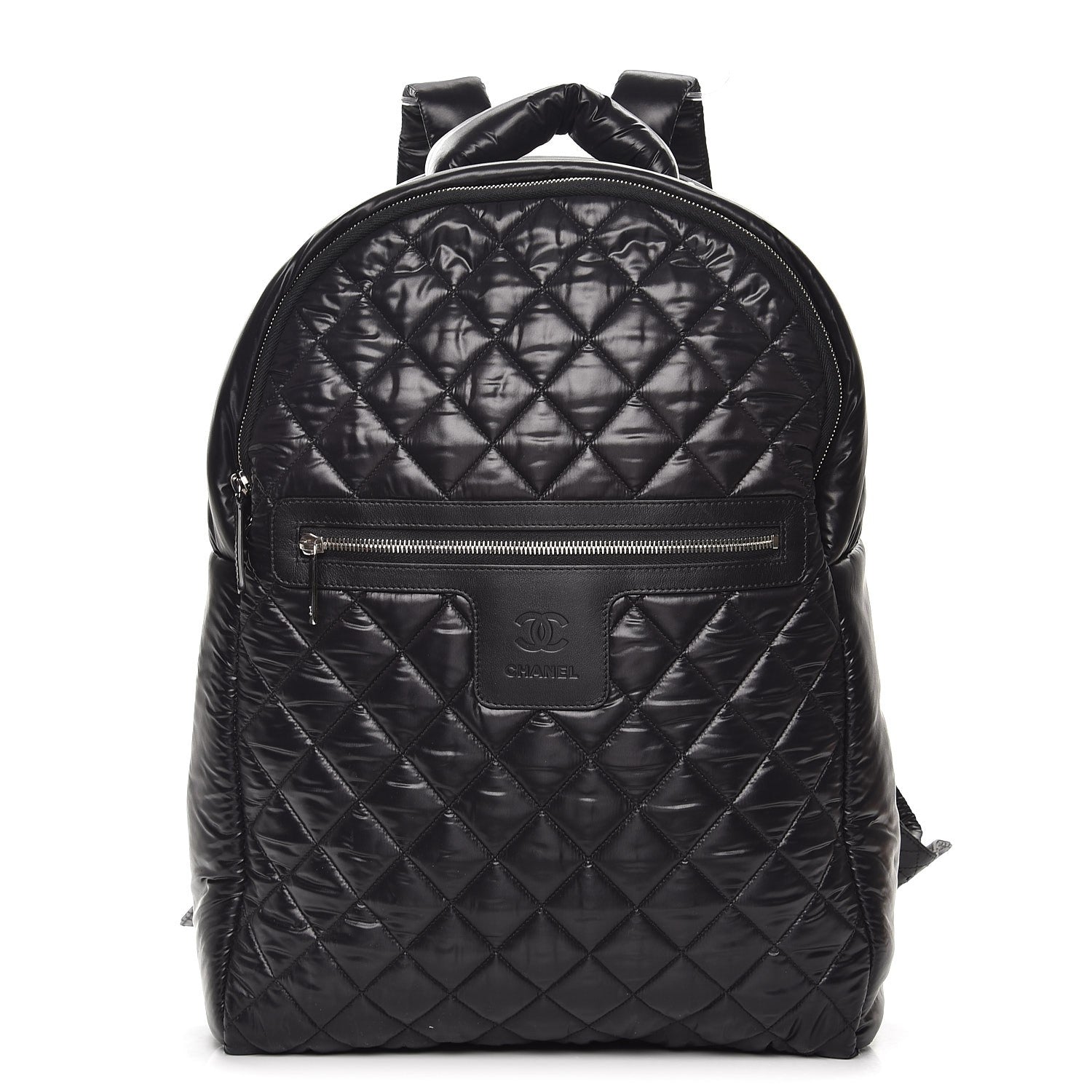 Chanel Nylon Quilted XL Coco Cocoon Backpack Black 1 of 8