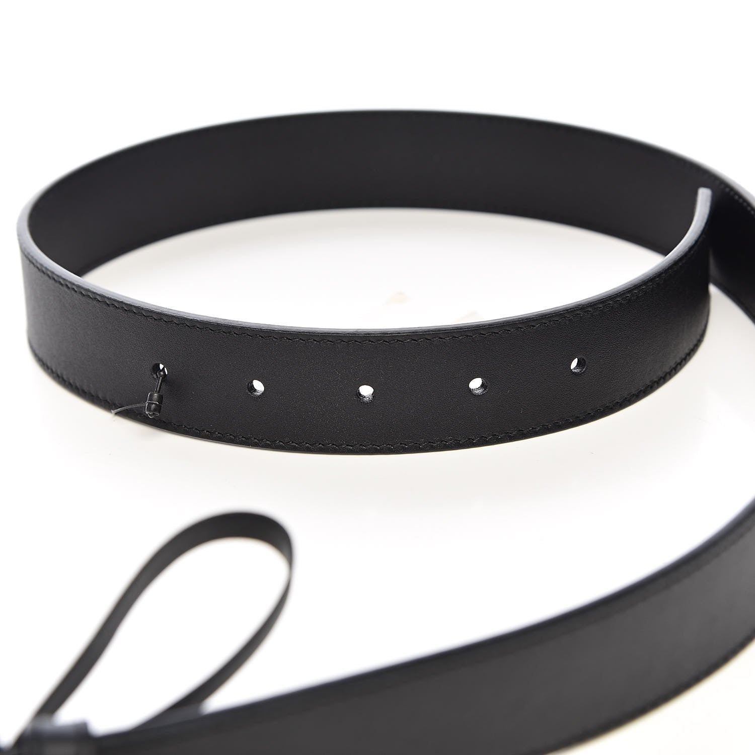 Gucci Calfskin Double G 30mm Belt 80 32 Black 5 of 7