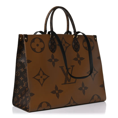 Louis Vuitton Reverse Monogram Giant Onthego GM 3 of 13