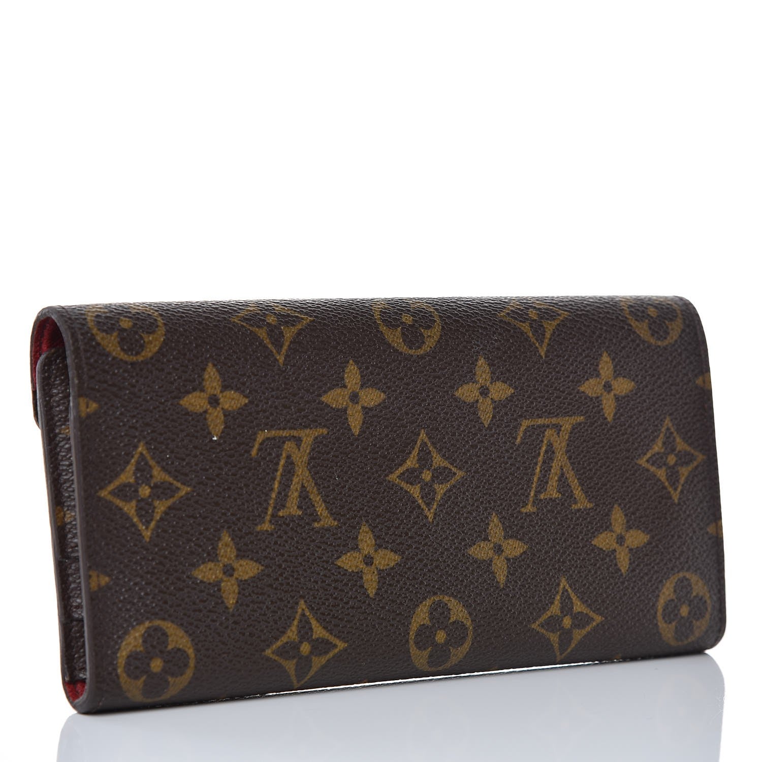 Louis Vuitton Monogram Josephine Wallet Red 3 of 10