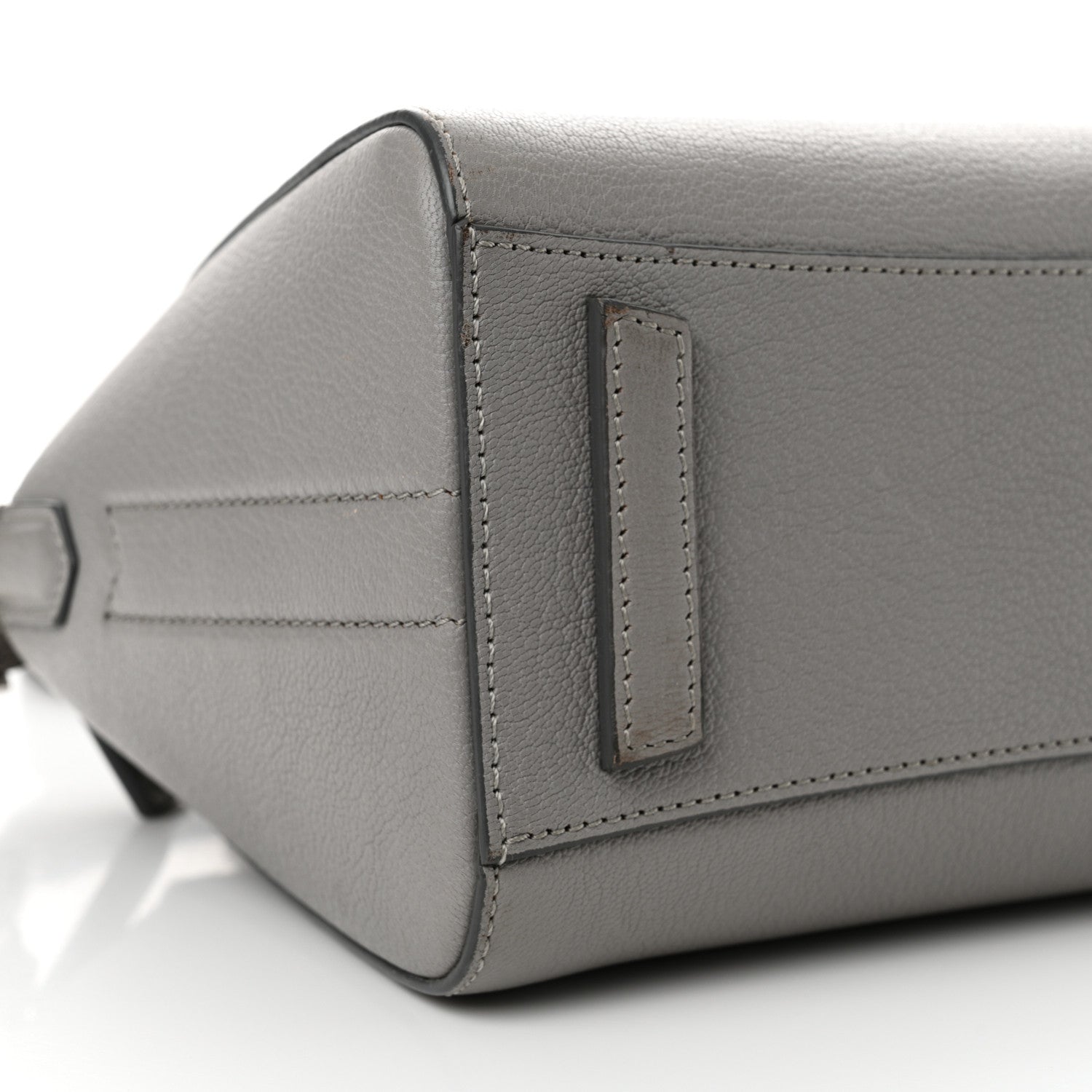 Givenchy Sugar Goatskin Mini Antigona Pearl Grey 9 of 14