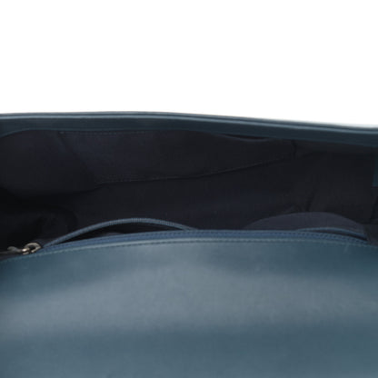 Chanel Glazed Calfskin New Medium Boy Flap Blue 5 of 21