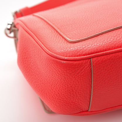 Christian Dior Bullcalf Mini Be Dior Satchel Fluorescent Goji Pink 16 of 19
