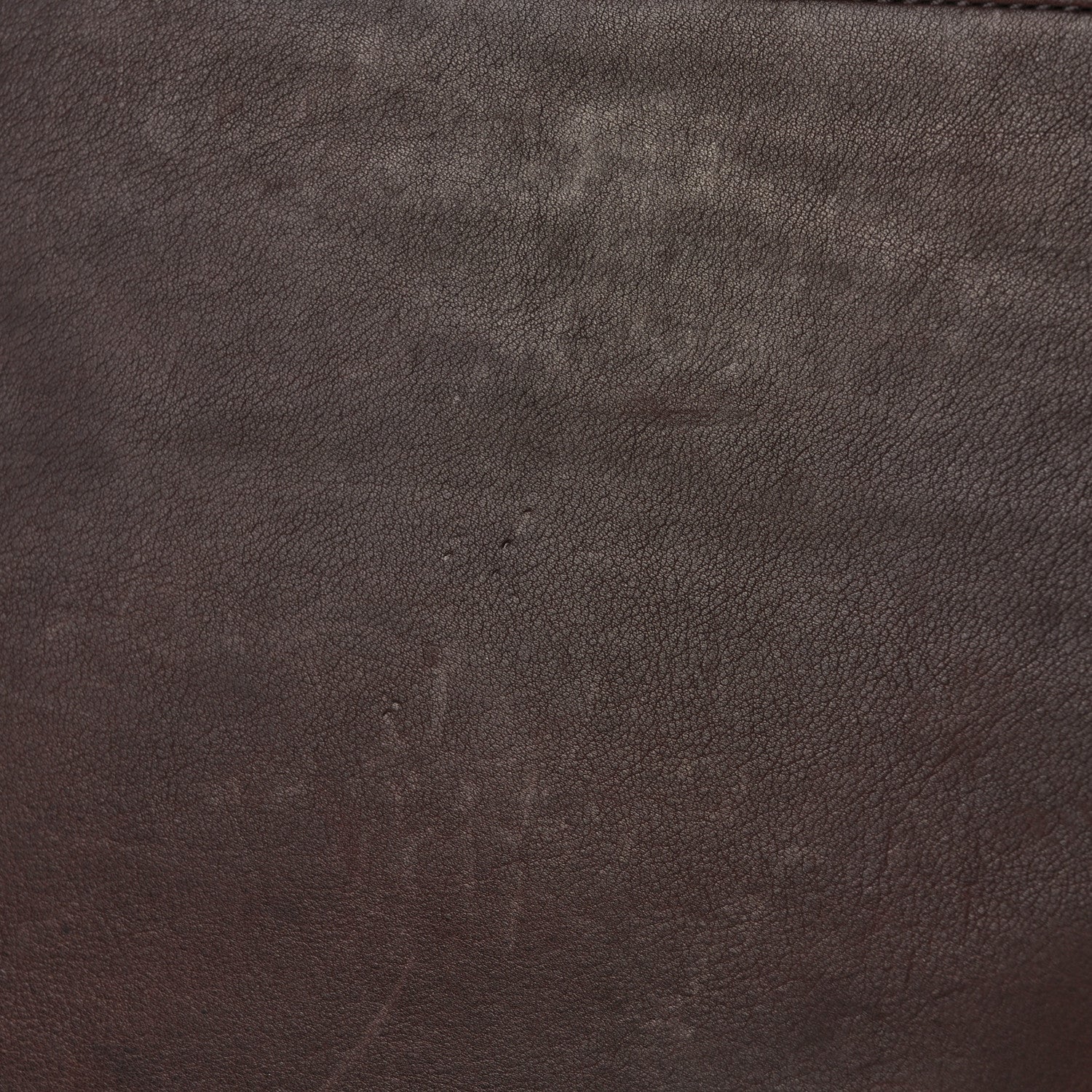 The Row Polished Saddle Calfskin Soft Margaux 15 New Burgundy 12 of 12
