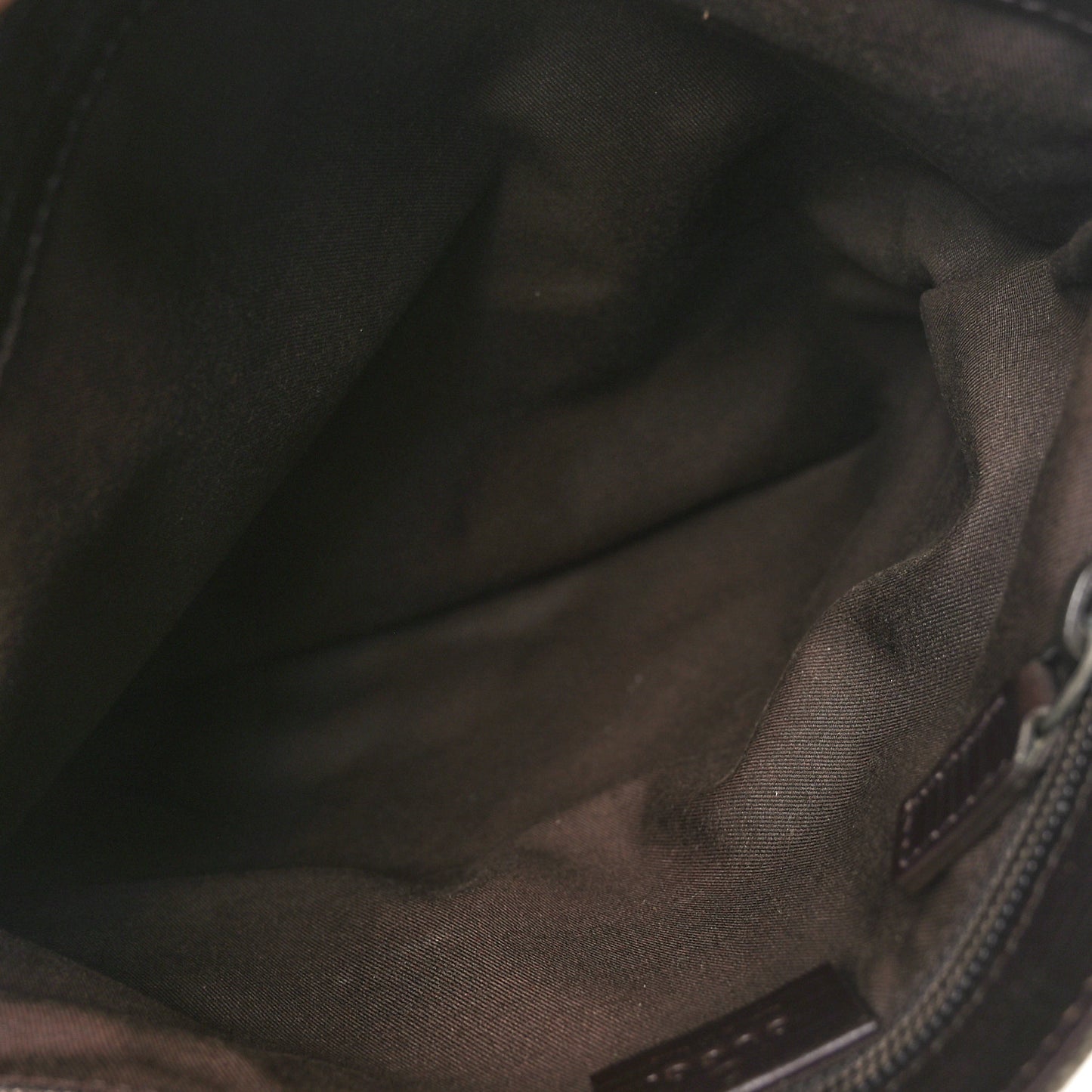 GG Plus Monogram Flat Vertical Tote Dark Brown
