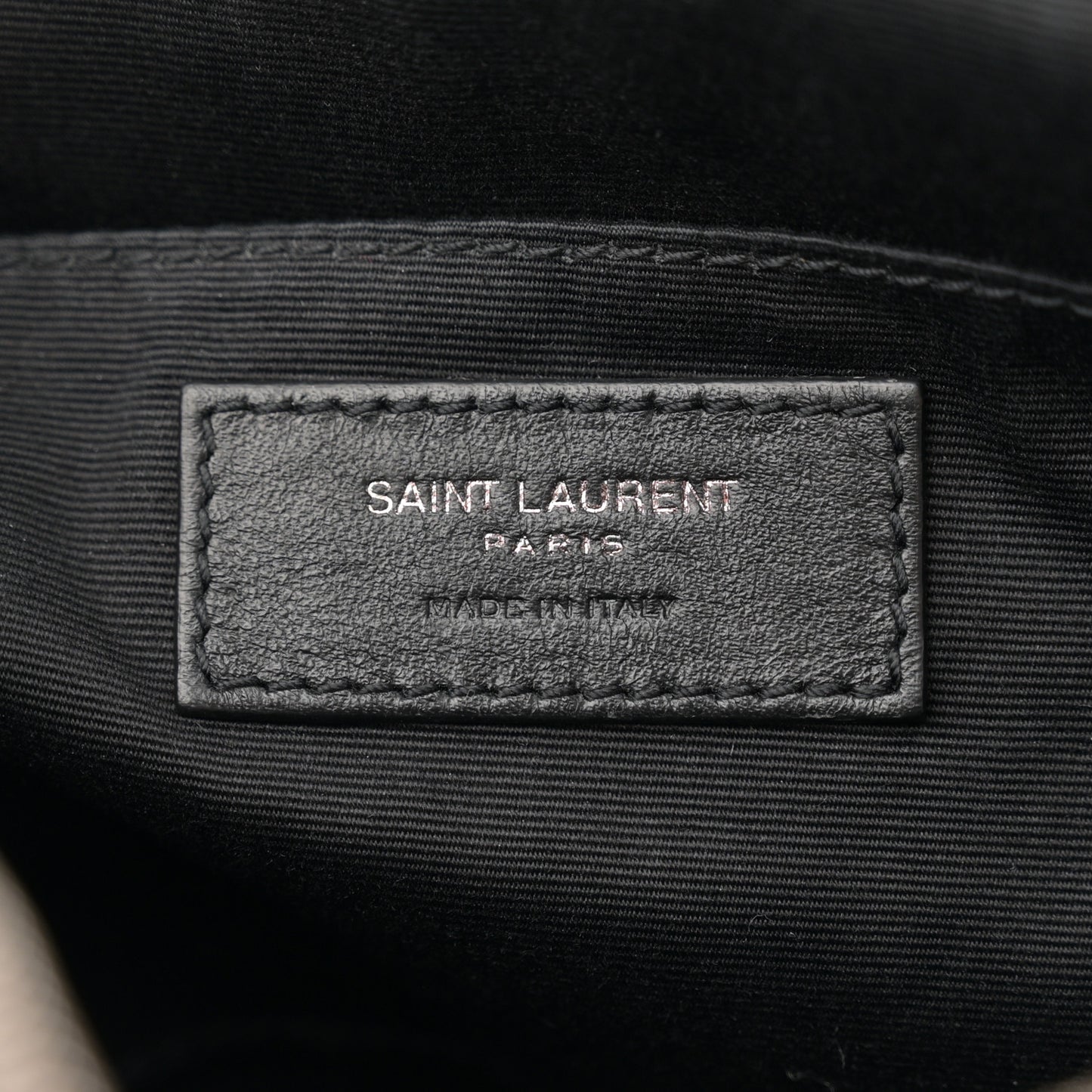 Calfskin Matelasse Monogram Lou Camera Bag Black