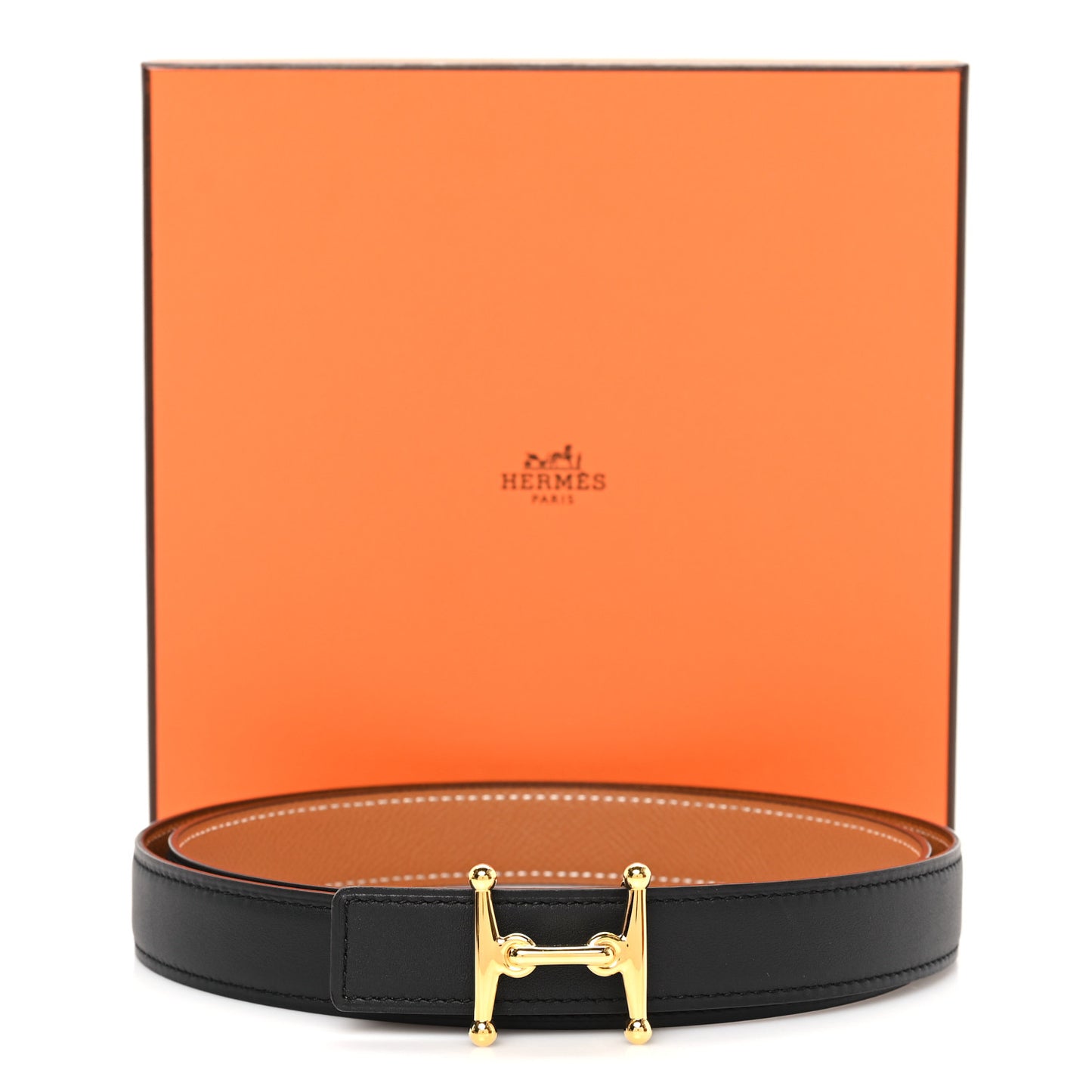 Swift Epsom 24mm H Torsade Belt 95 38 Black Etoupe