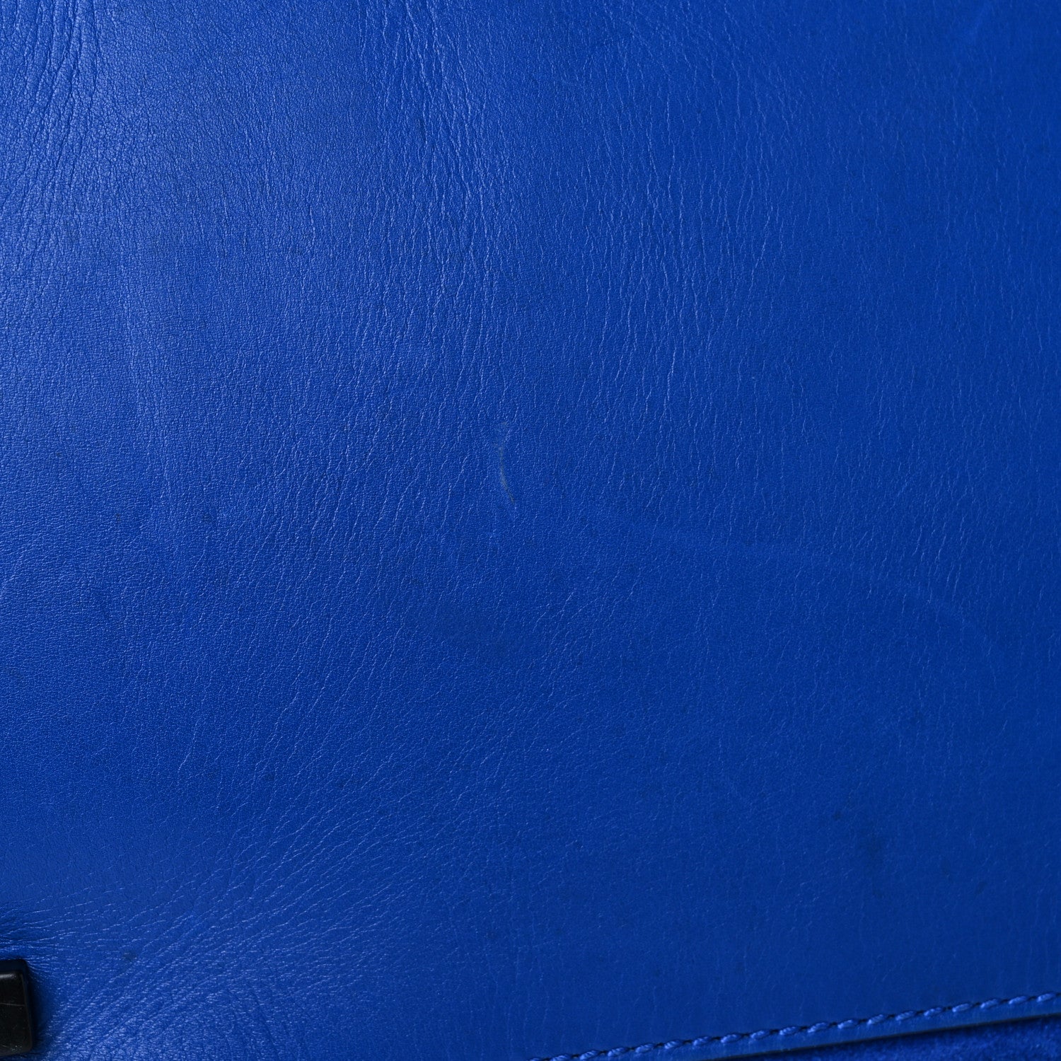 Celine Suede Medium Phantom Luggage Colbalt Blue 14 of 19