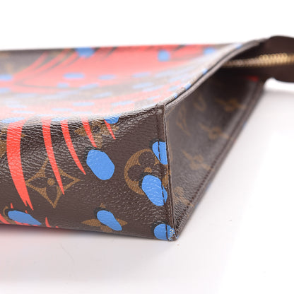 Louis Vuitton Monogram Jungle Dots Toiletry Pouch 26 Coquelicot Denim 9 of 9