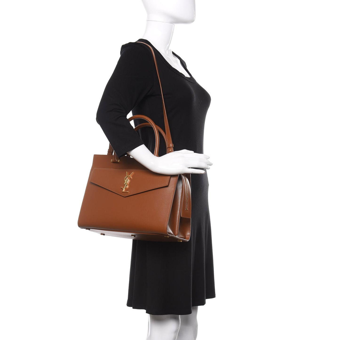 Grain De Poudre Medium Uptown Tote Brick