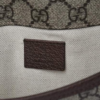 Gucci GG Supreme Monogram Neo Vintage Web Belt Bag Brown 6 of 7