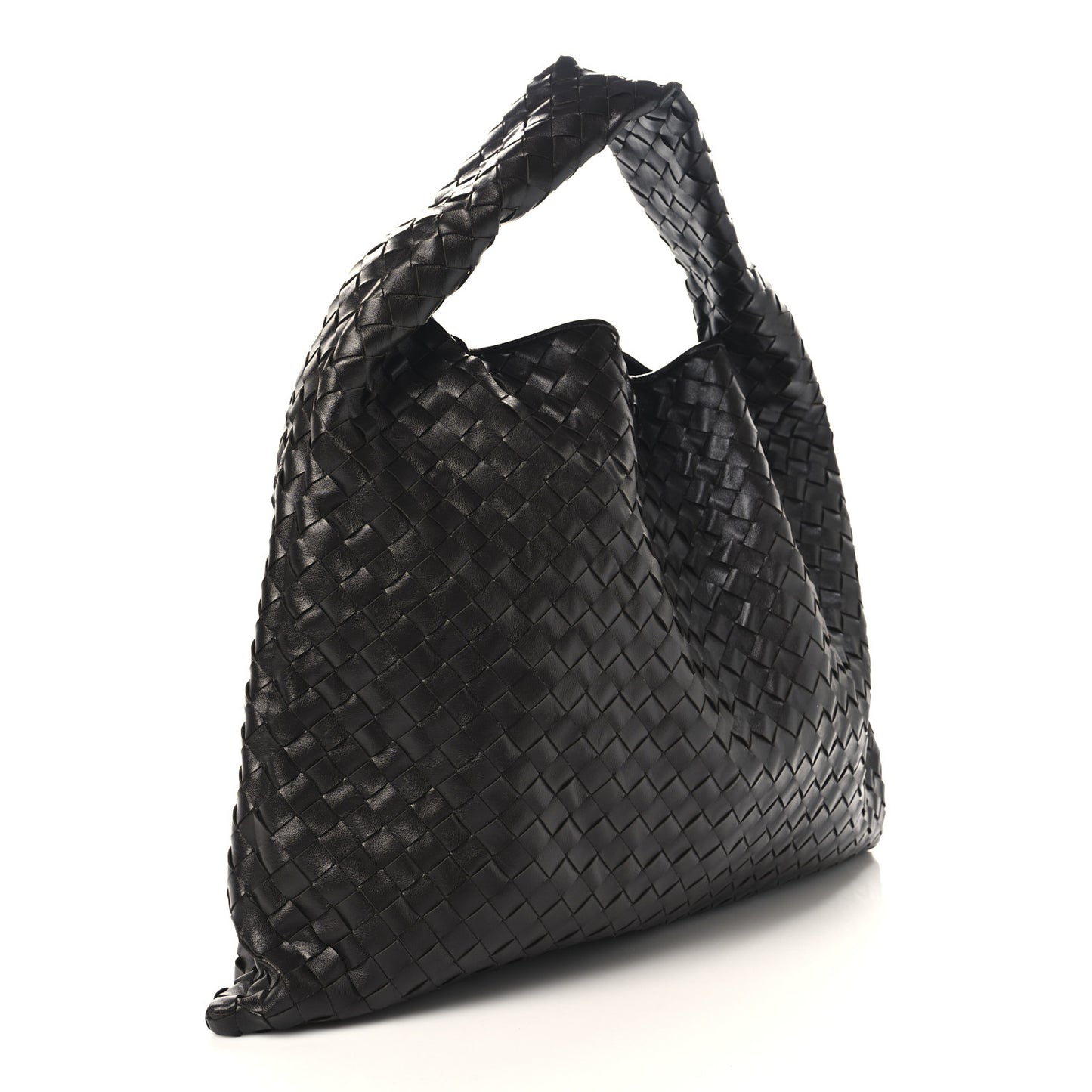 Calfskin Intrecciato Large Hop Fondant
