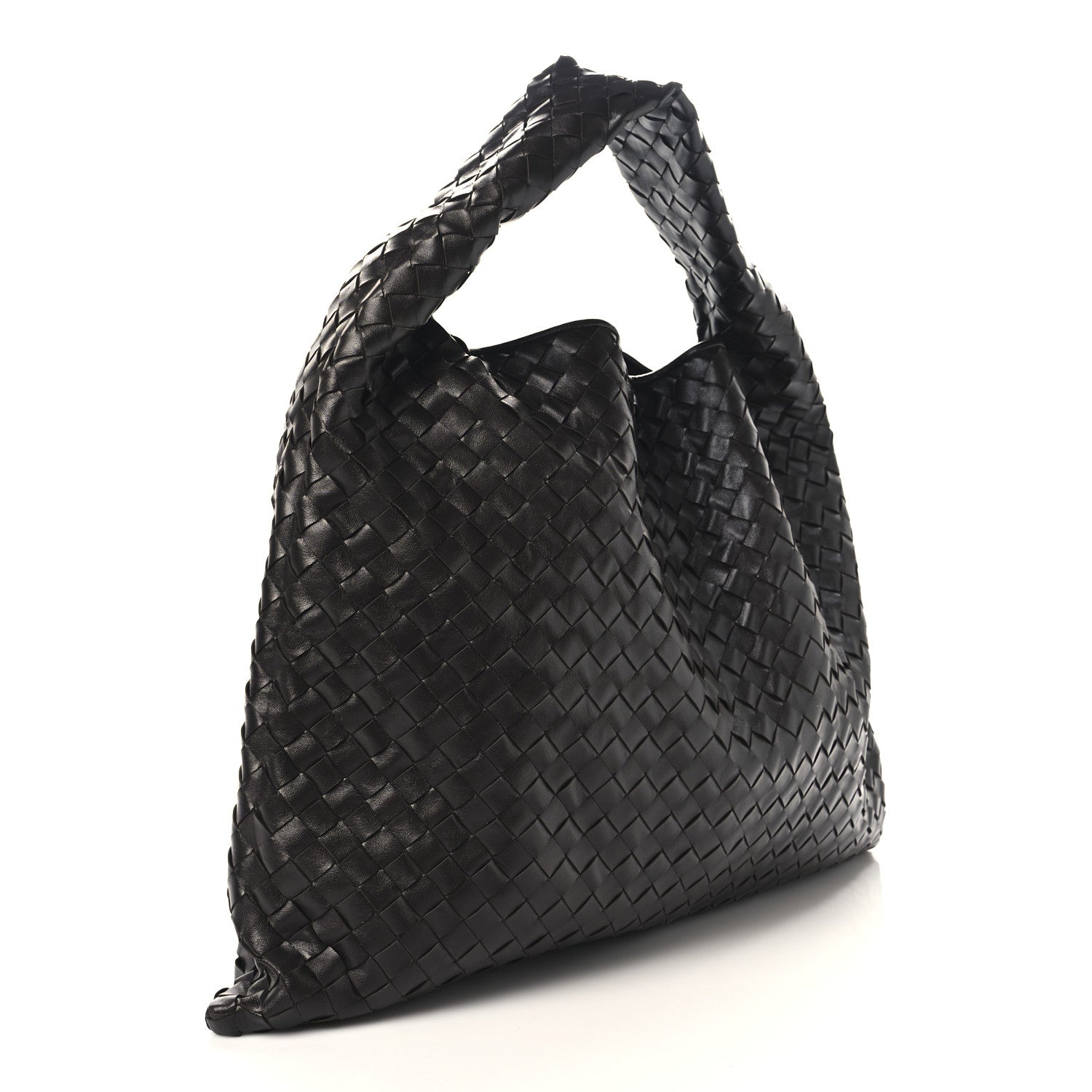 Bottega Veneta Calfskin Intrecciato Large Hop Fondant 3 of 11
