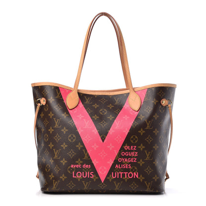 Louis Vuitton Monogram V Neverfull MM Grenade 1 of 13