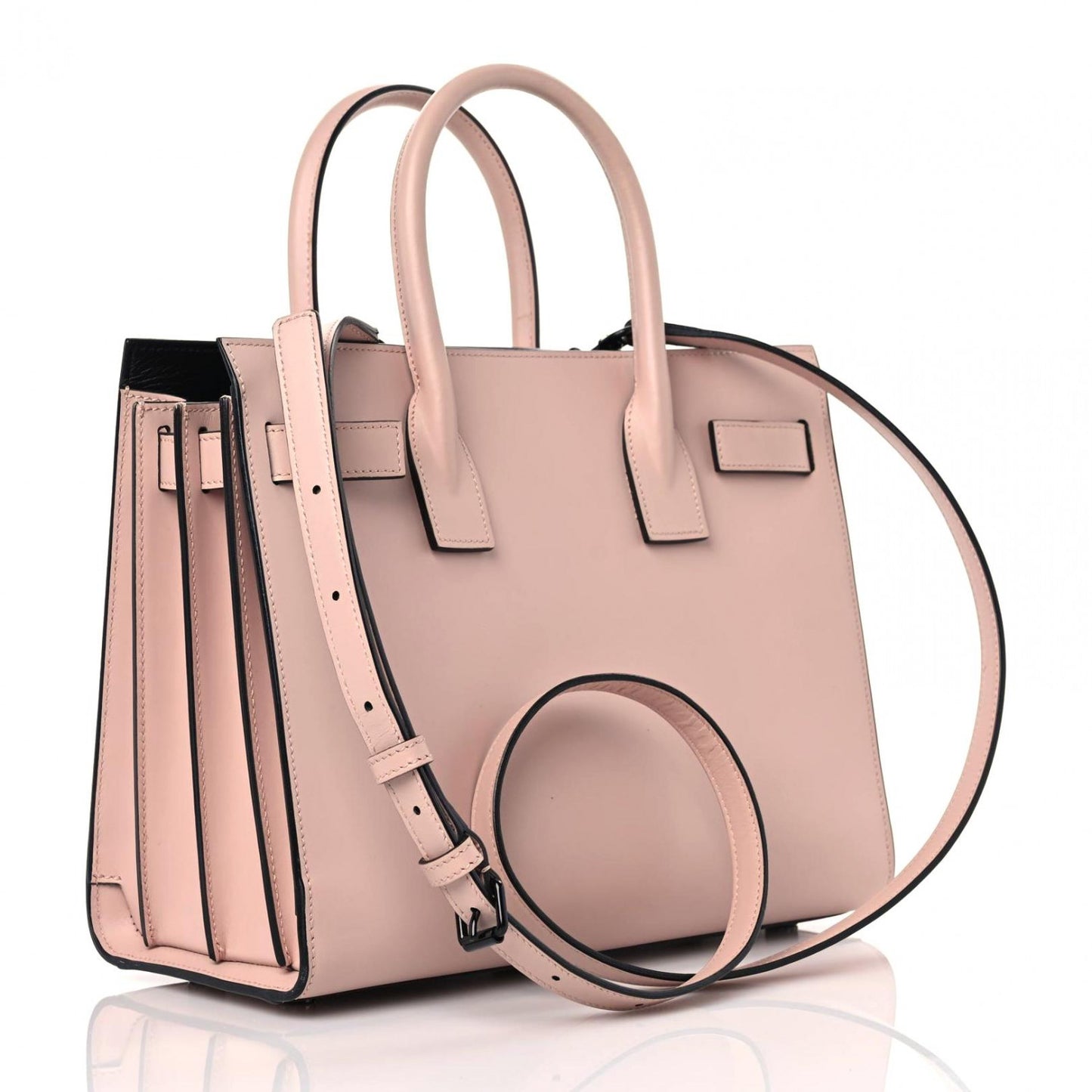 Smooth Calfskin Baby Sac De Jour Pale Pink