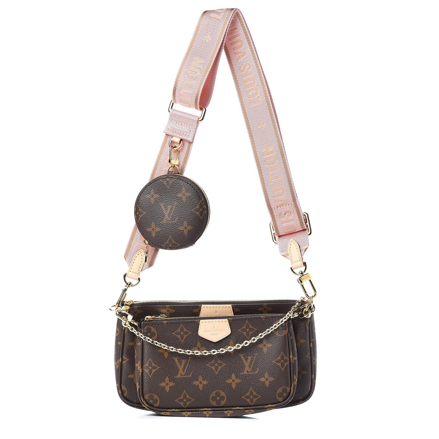 Louis Vuitton Monogram Multi Pochette Accessories Rose Clair 1 of 13