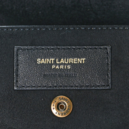 Saint Laurent Lambskin Teddy Drawstring Bag Fuchsia 7 of 13