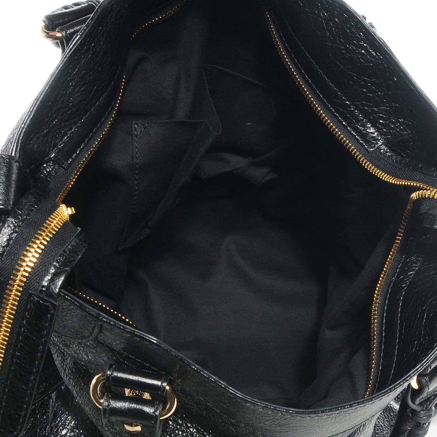 Agneau Giant 12 Gold Hardware Velo Black