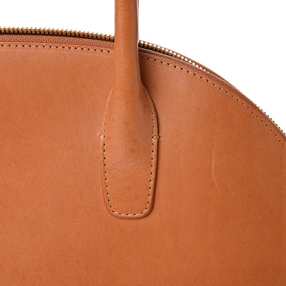 Mansur Gavriel Calfskin Top Handle Rounded Bag Camello Rosa 10 of 12