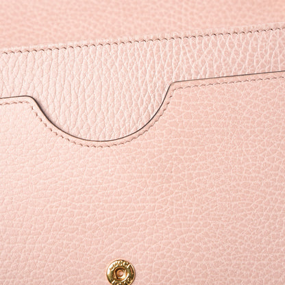 Gucci Dollar Calfskin Mini GG Marmont Chain Wallet Perfect Pink 11 of 15