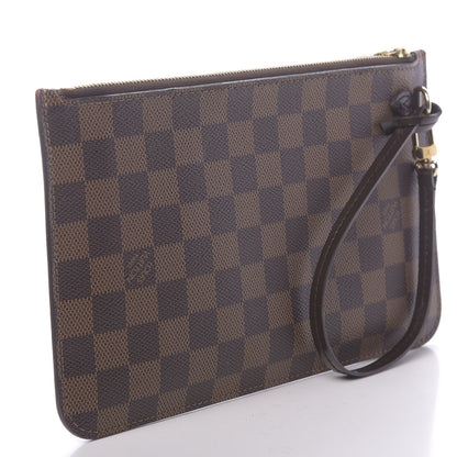 Louis Vuitton Damier Ebene Neverfull MM GM Pochette 3 of 12