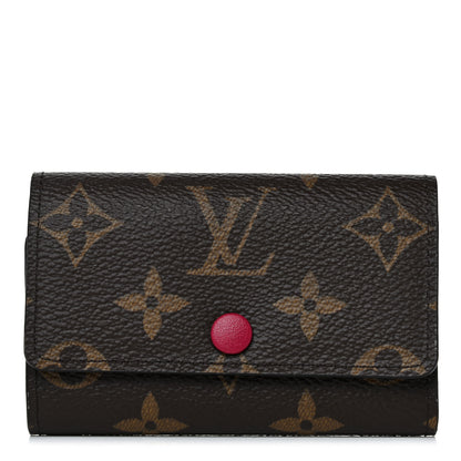 Louis Vuitton Monogram 6 Key Multicles Holder Fuchsia 1 of 10
