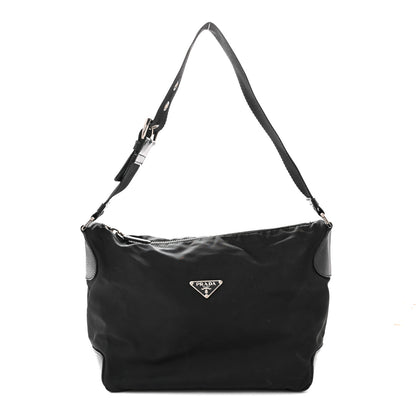 Prada Nylon Shoulder Bag  Black 1 of 15