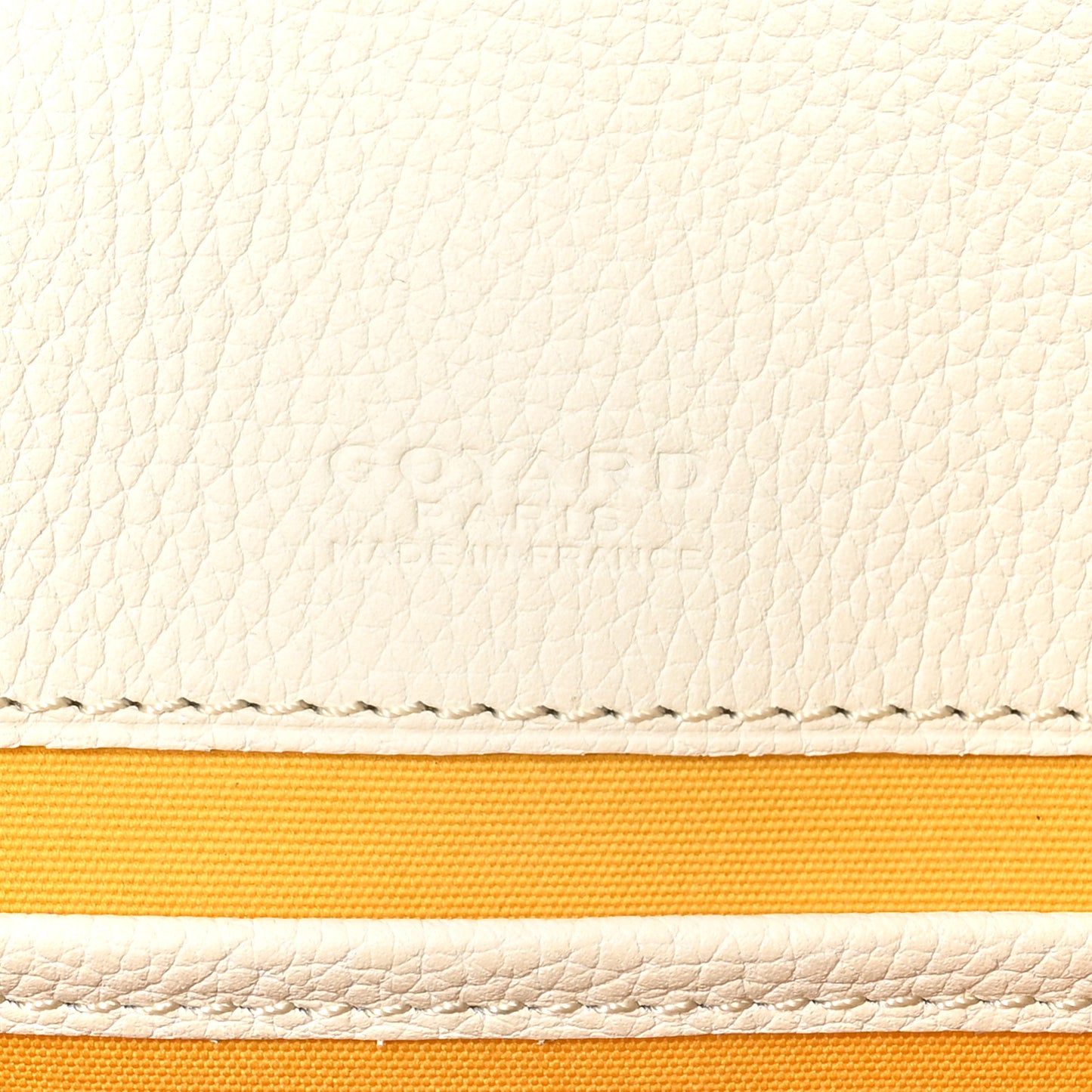 Goyardine Belvedere II PM Messenger Bag White