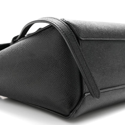 Celine Grained Calfskin Nano Belt Bag Black 9 of 10