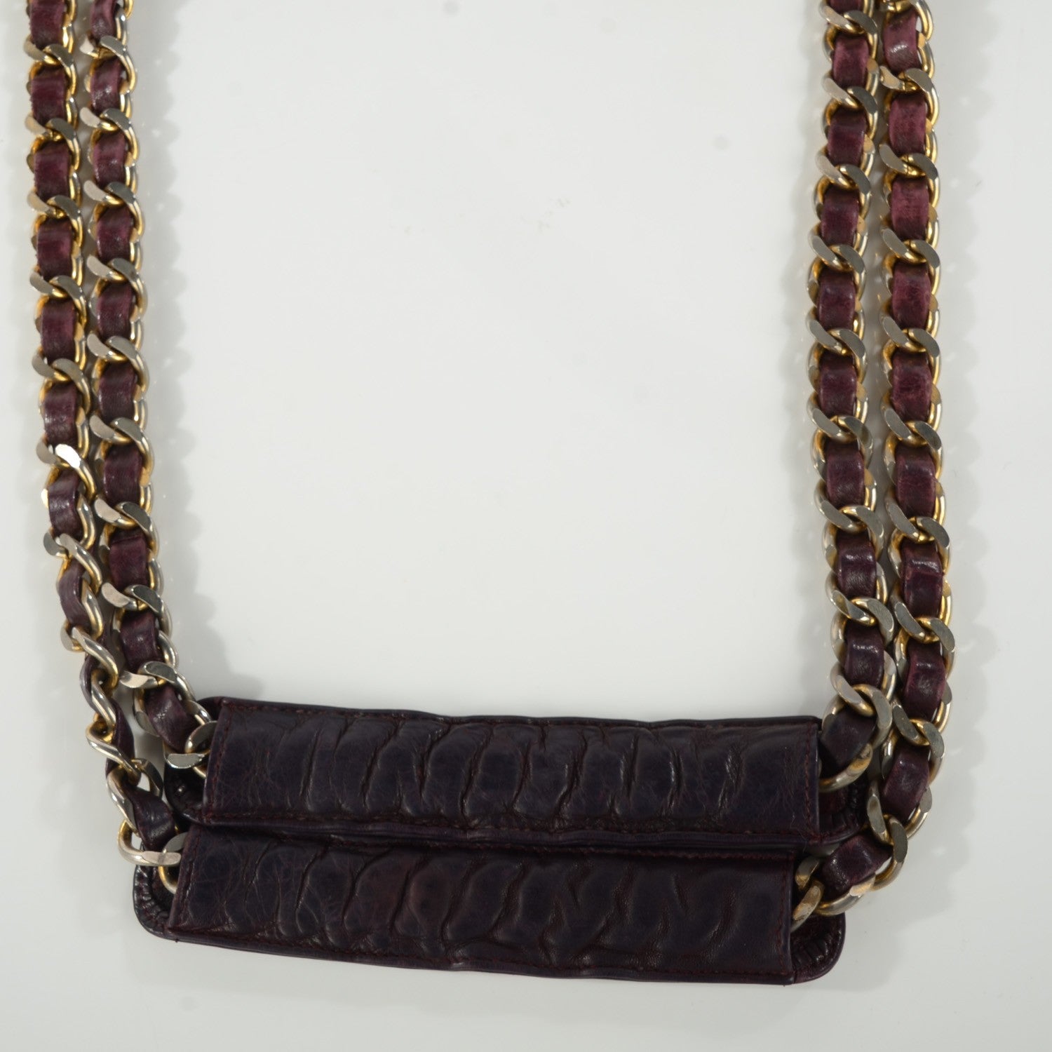 Chanel Lambskin Quilted Shoulder Bag Bordeaux 8 of 14