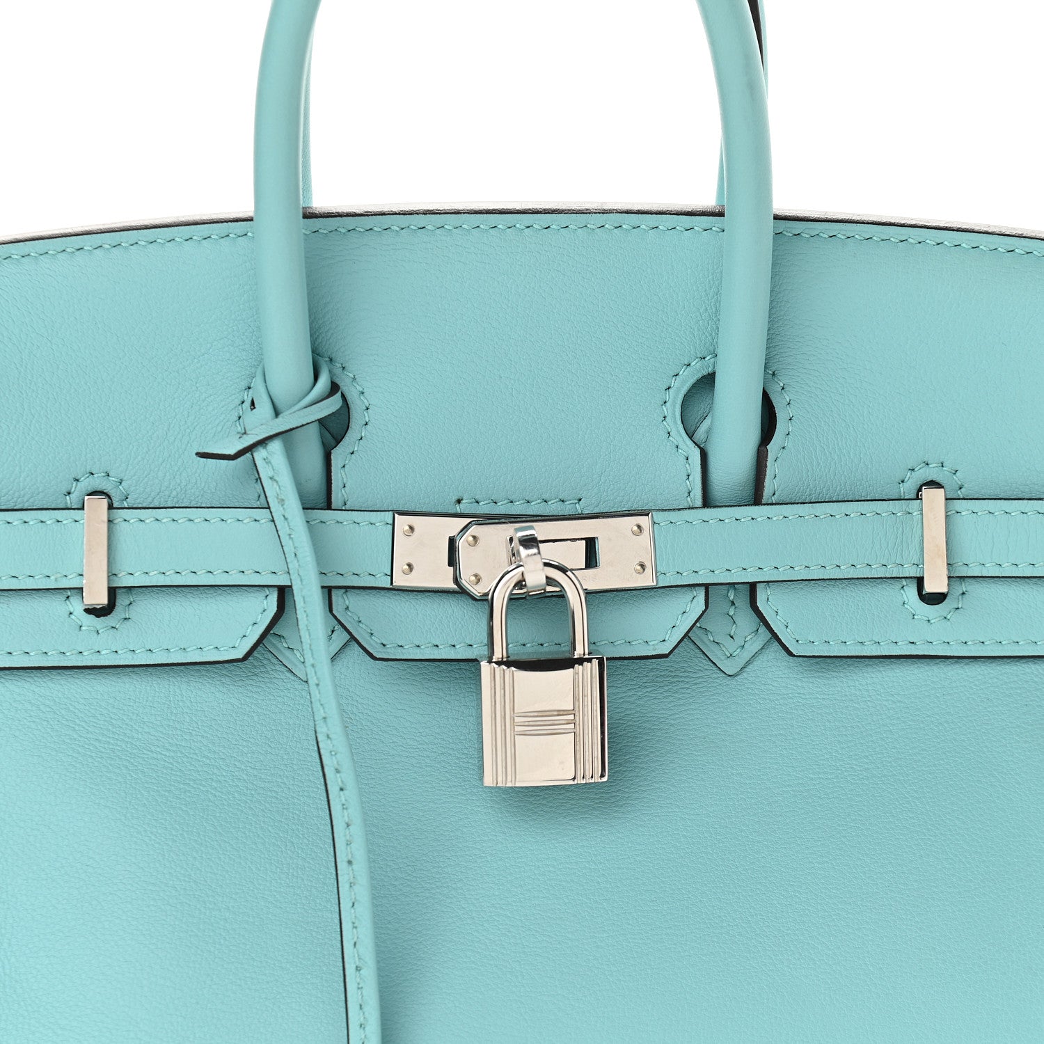 Hermes Swift Birkin 25 Bleu Atoll 8 of 13