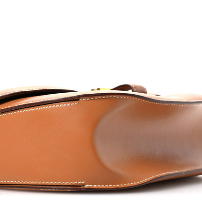 Hermes Chamonix Saddle Shoulder Bag Gold 9 of 11