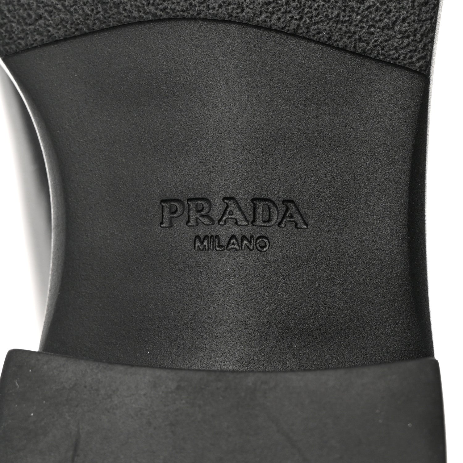 Prada Spazzolato Metal Triangle Logo 50mm Chelsea Boots 38 Black 6 of 12