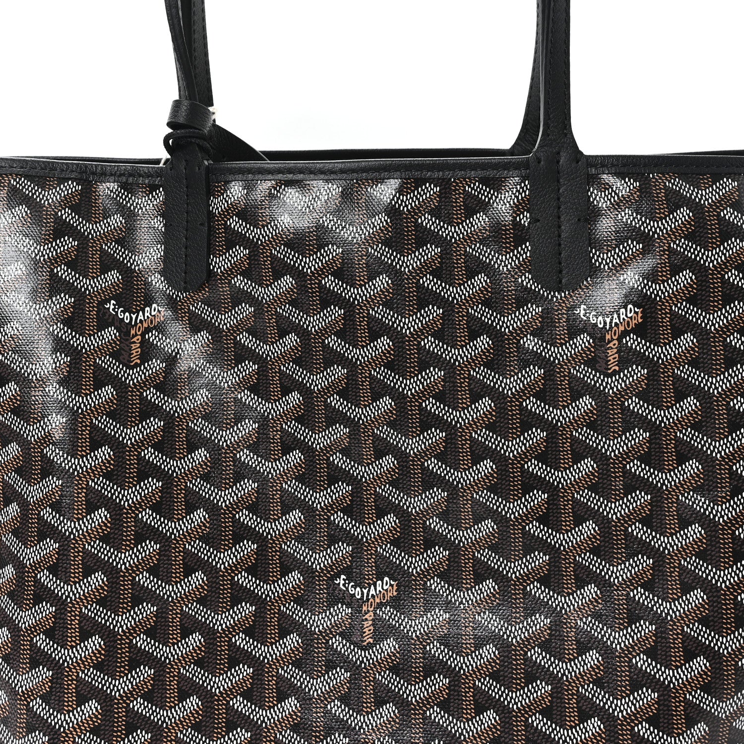 Goyard Goyardine Saint Louis PM Black 8 of 10