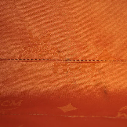 MCM Visetos Essential Boston Bag Cognac 10 of 17