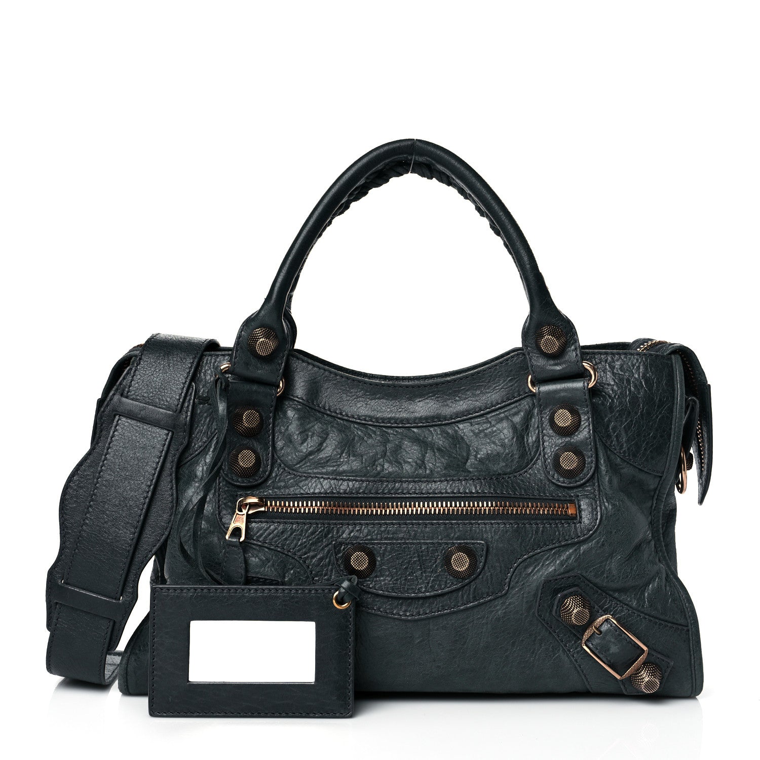 Balenciaga Agneau Giant 21 Rose Gold Hardware City Anthracite 1 of 10