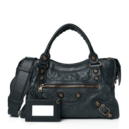 Balenciaga Agneau Giant 21 Rose Gold Hardware City Anthracite 1 of 10